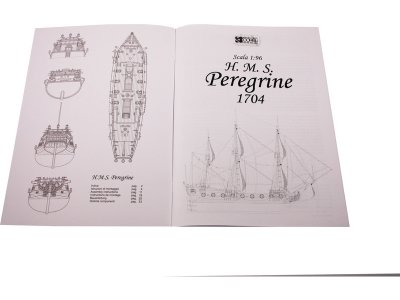 COREL H.M.S. Peregrine 1749 1:96 kit