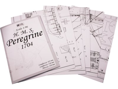 COREL H.M.S. Peregrine 1749 1:96 kit
