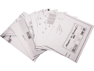 COREL Wappen von Hamburg 1667 1:50 kit