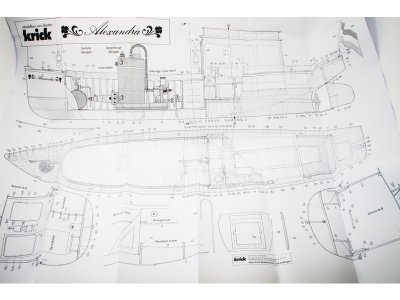 Krick Alexandra kit bez parního stroje