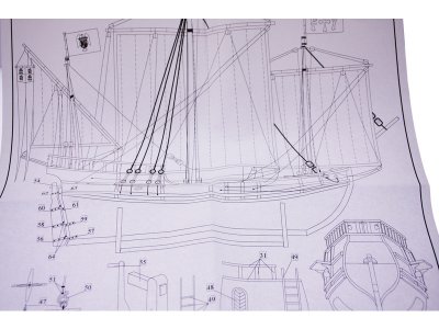 Dušek Pinta 1492 1:72 kit