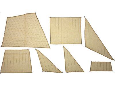 Dušek Le Cerf 1779 1:72 - sada plachet