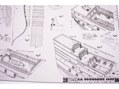 COREL La Couronne 1636 1:100 kit
