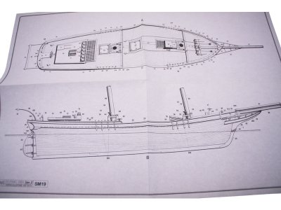 COREL Flying Fish 1860 1:50 kit