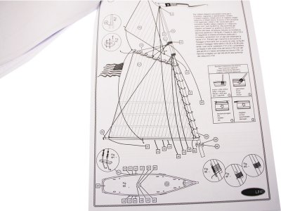 COREL America Yacht 1:155 kit