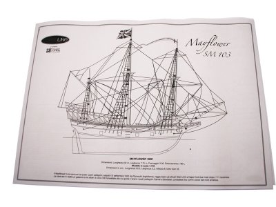 COREL Mayflower 1:140 kit