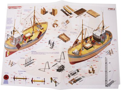 Modell-Tec MS Conny 1:25 kit