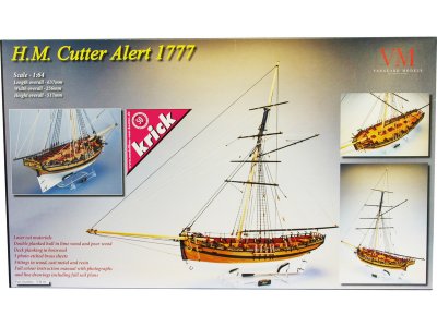 Vanguard Models H.M. Cutter Alert 1777 1:64 kit