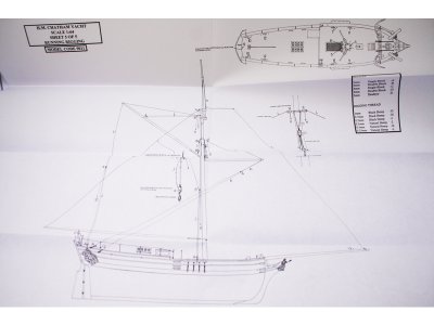 CALDERCRAFT H.M. Chatham 1660 1:64 kit