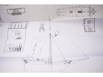 CALDERCRAFT H.M. Chatham 1660 1:64 kit
