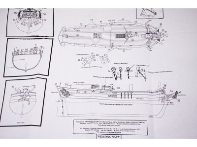 CALDERCRAFT H.M. Chatham 1660 1:64 kit
