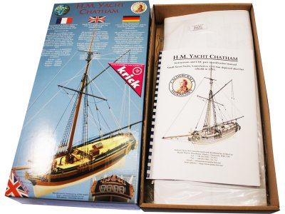 CALDERCRAFT H.M. Chatham 1660 1:64 kit