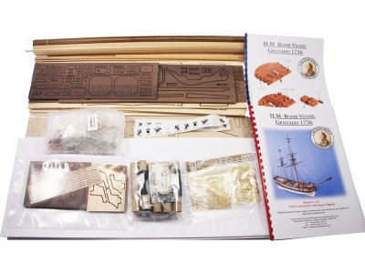 CALDERCRAFT H.M. Granado 1739 1:64 kit