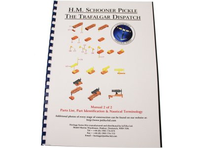 CALDERCRAFT H.M. Pickle škuner 1805 1:64 kit