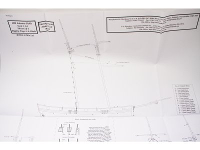 CALDERCRAFT H.M. Pickle škuner 1805 1:64 kit