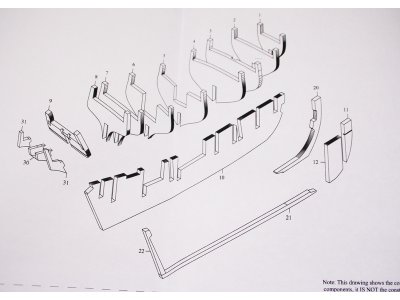 CALDERCRAFT H.M. Pickle škuner 1805 1:64 kit