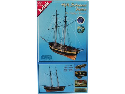 CALDERCRAFT H.M. Pickle škuner 1805 1:64 kit