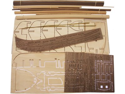 CALDERCRAFT H.M. Pickle škuner 1805 1:64 kit