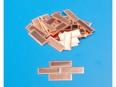 Krick Měděné desky 6x17mm 1:72 (100)