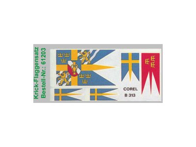 Krick Sada vlajek Vasa + Amphion