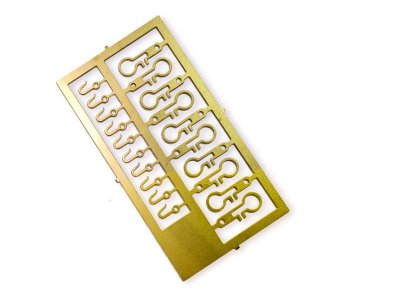 Krick Oko s hákem leptané 3mm (10)