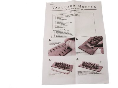 Vanguard Models Kutter člun 18" 1:64 kit