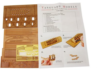 Vanguard Models Jolle člun 22" 1:64 kit