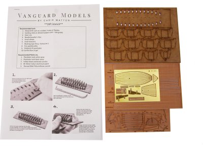 Vanguard Models Launch člun 26" 1:64 kit