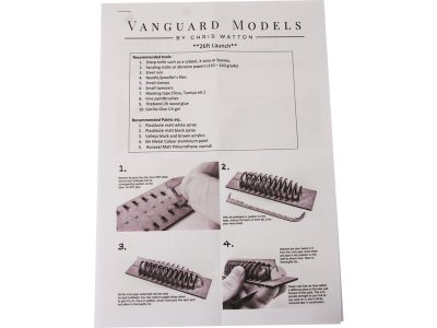 Vanguard Models Launch člun 26" 1:64 kit
