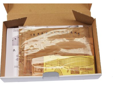 Vanguard Models Barge člun 32" 1:64 kit