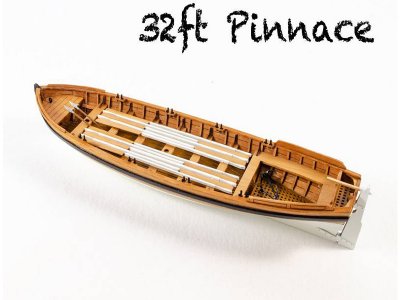 Vanguard Models Pinnace člun 32" 1:64 kit