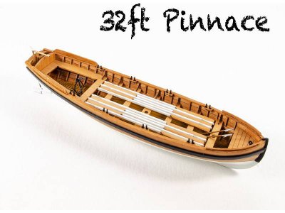 Vanguard Models Pinnace člun 32" 1:64 kit