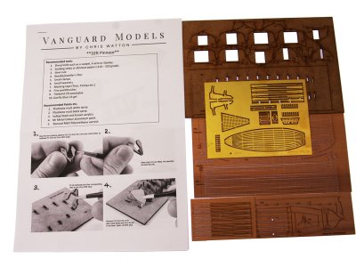 Vanguard Models Pinnace člun 32" 1:64 kit