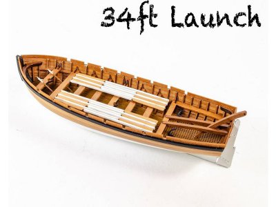 Vanguard Models Launch člun 34" 1:64 kit