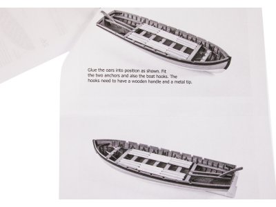 Vanguard Models Launch člun 34" 1:64 kit