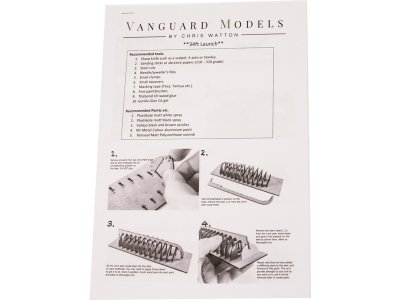 Vanguard Models Launch člun 34" 1:64 kit