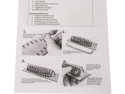 Vanguard Models Launch člun 34" 1:64 kit
