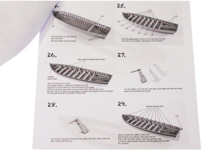 Vanguard Models Launch člun 34" 1:64 kit