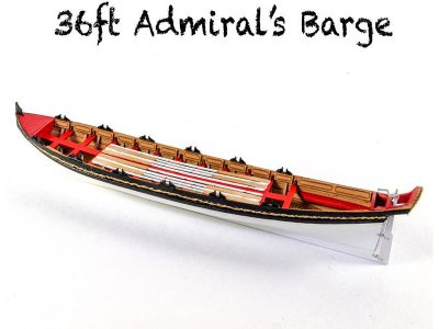 Vanguard Models admirálský člun 36" 1:64 kit