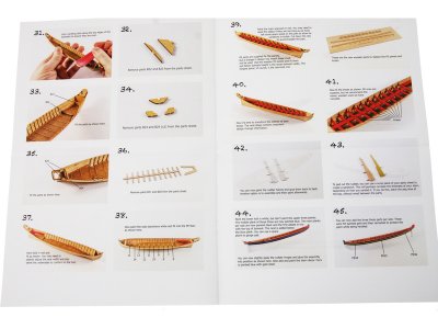 Vanguard Models admirálský člun 36" 1:64 kit