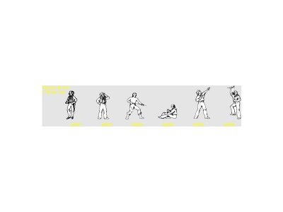 Krick Námořník 25mm 1:76 - 1:64