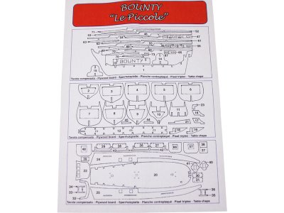 Mantua Model HMS Bounty Le Piccole 1:120 kit