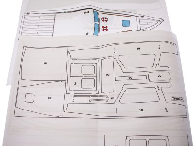 Mantua Model Policejní člun 1:35 kit