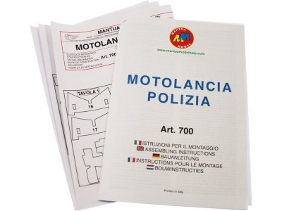 Mantua Model Policejní člun 1:35 kit