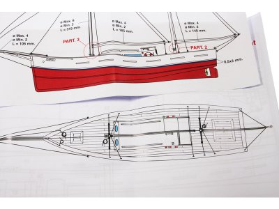 Mantua Model Plachetnice Capri 1:35 kit