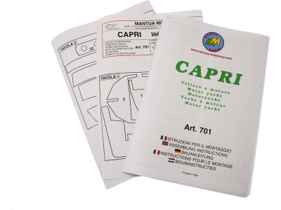 Mantua Model Plachetnice Capri 1:35 kit