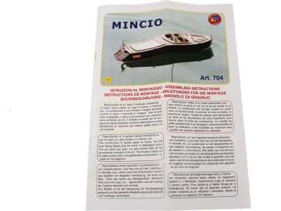 Mantua Model Mincio 1:20 kit