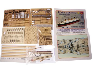Mantua Model Titanic 1:200 sada č.5 kit