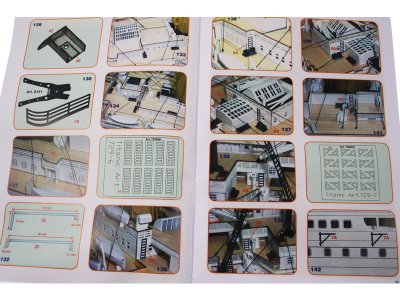 Mantua Model Titanic 1:200 sada č.5 kit