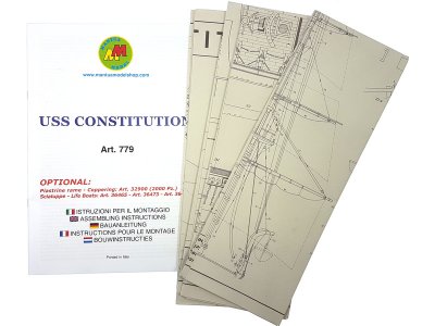 Mantua Model USS Constitution 1:98 kit